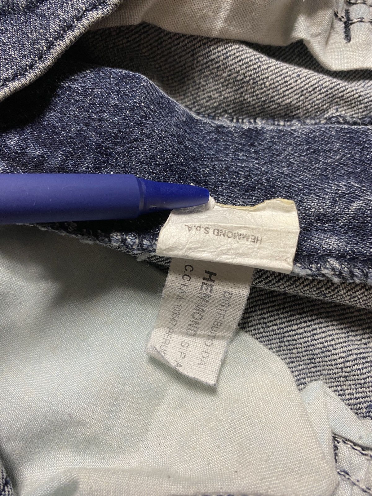 Designer Valentino vintage denim jeans y2k oldmoney luxury premium Size 28" / US 6 / IT 42 - 9 Thumbnail