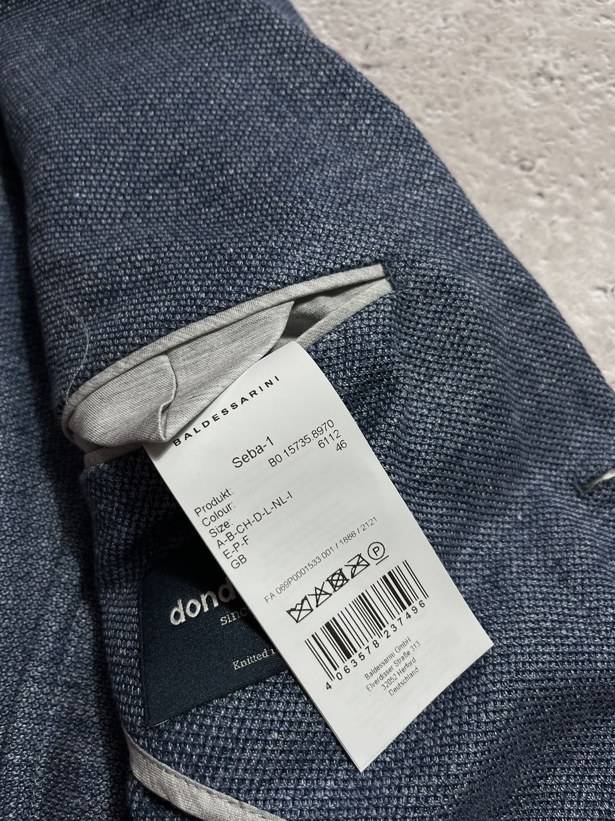 Baldessarini Baldessarini Men’s Classic Linen / Cotton Blazer Jacket Size US S / EU 44-46 / 1 - 10 Thumbnail