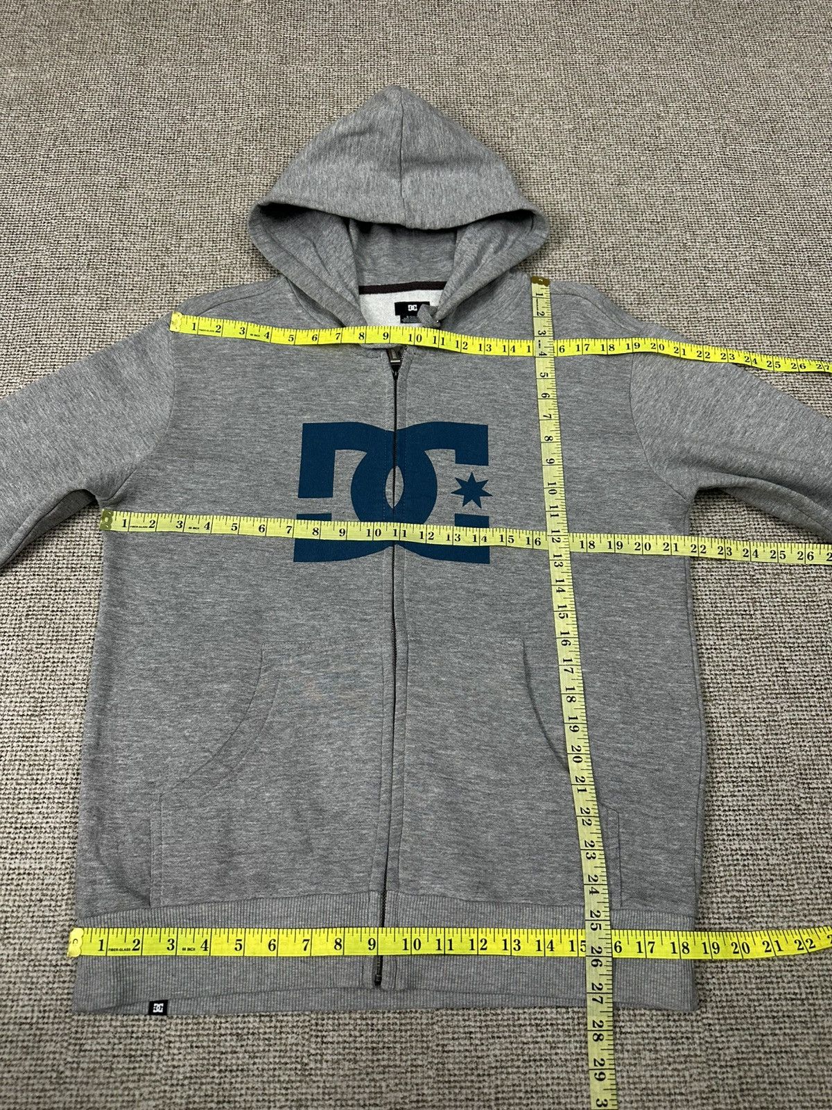 DC Y2k DC Big Logo Skateboarding Hoodie Z425 Size US S / EU 44-46 / 1 - 4 Thumbnail