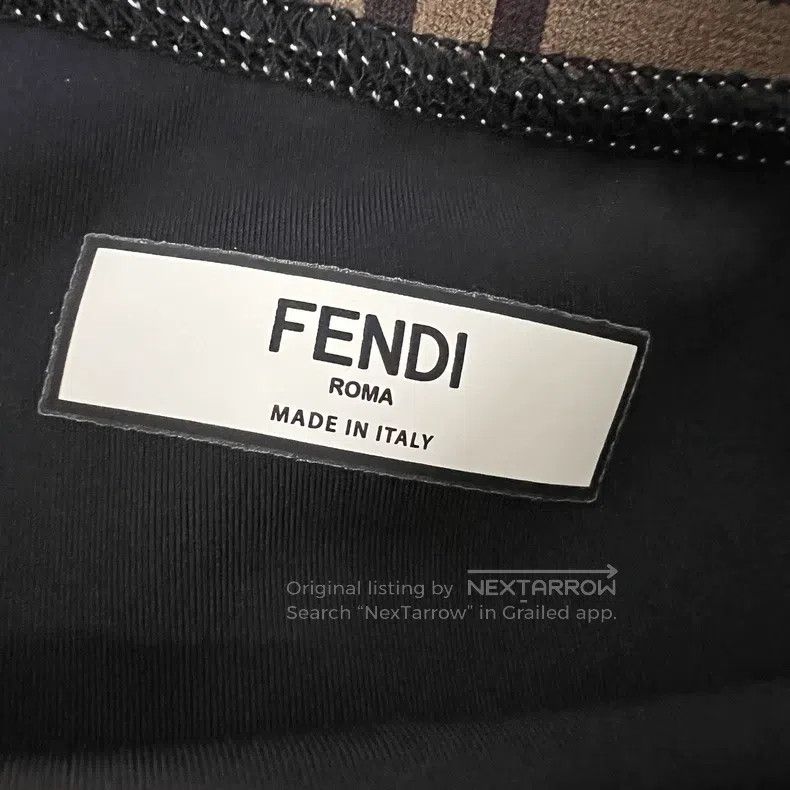 Fendi Fendi Full print old logo FF short pants Size US 36 / EU 52 - 4 Thumbnail