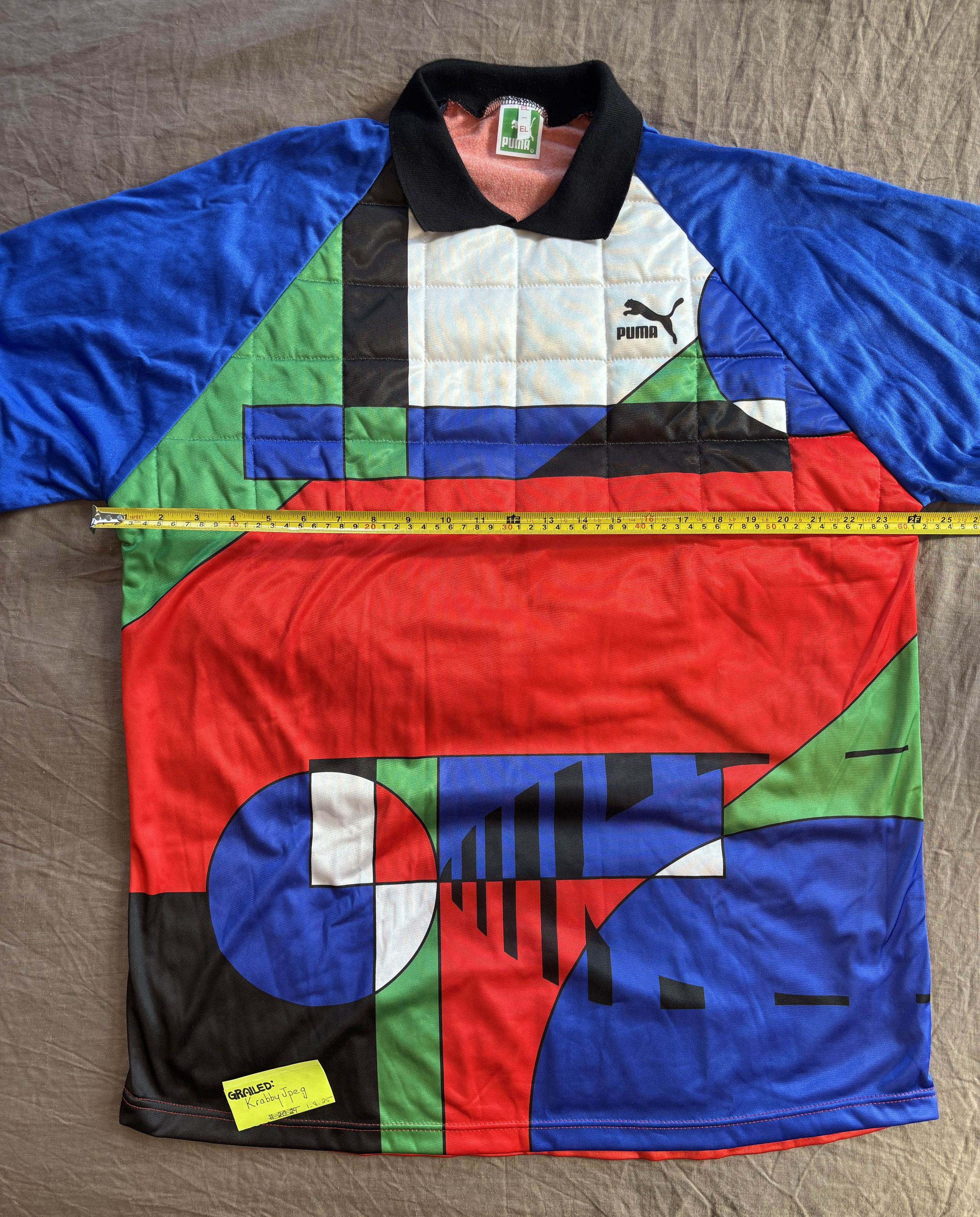 Puma Deadstock Vintage Euro Goalkeeper Puma Futbol Size US XL / EU 56 / 4 - 4 Thumbnail