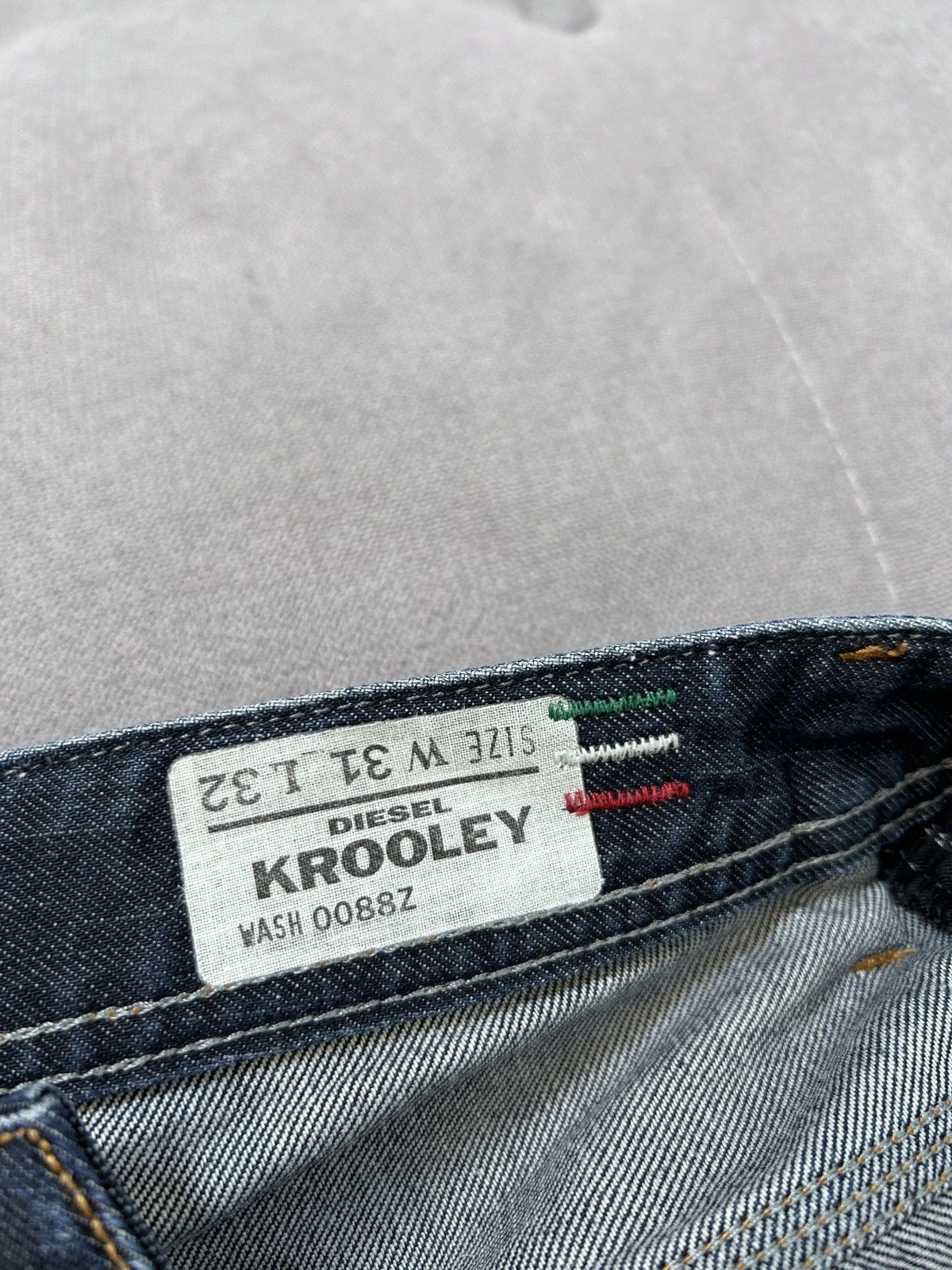 Other Vintage Diesel y2k denim jeans Size US 31 - 8 Thumbnail