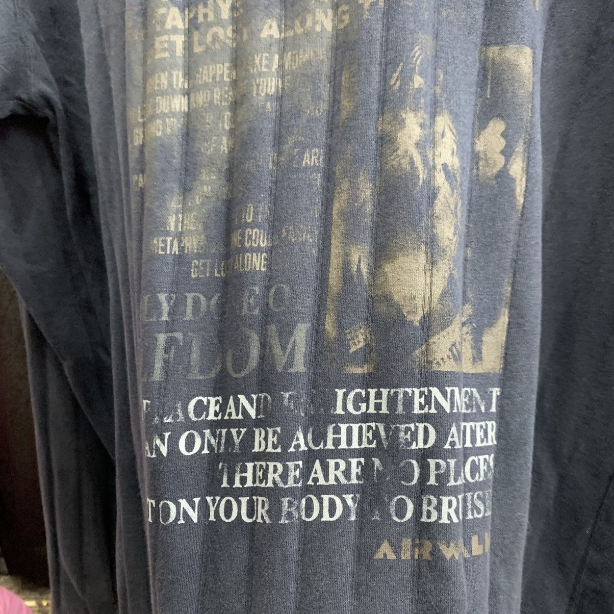 Airwalk Vintage Y2K Airwalk Poem Shirt Goth Punk Longsleeve Tees Size US XL / EU 56 / 4 - 5 Thumbnail