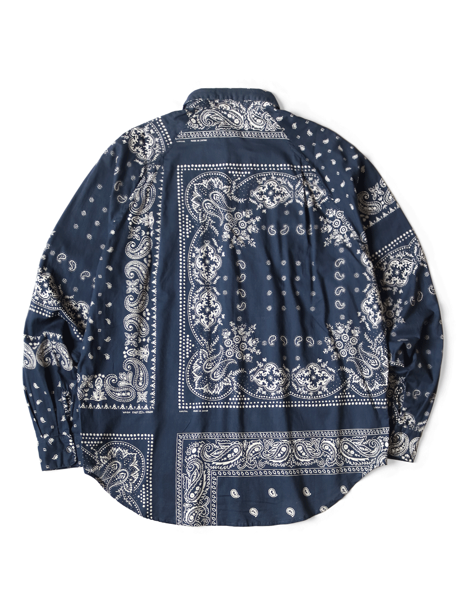Kapital Kapital Gauze Bandana Patchwork Raglan Shirt Size US XXL / EU 58 / 5 - 2 Thumbnail