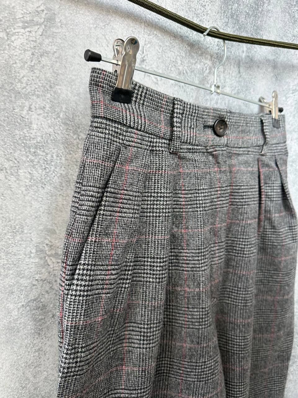 Other TOAST Wool Glen Check Trousers Vintage Classic Wool Pants Size 23" - 4 Thumbnail