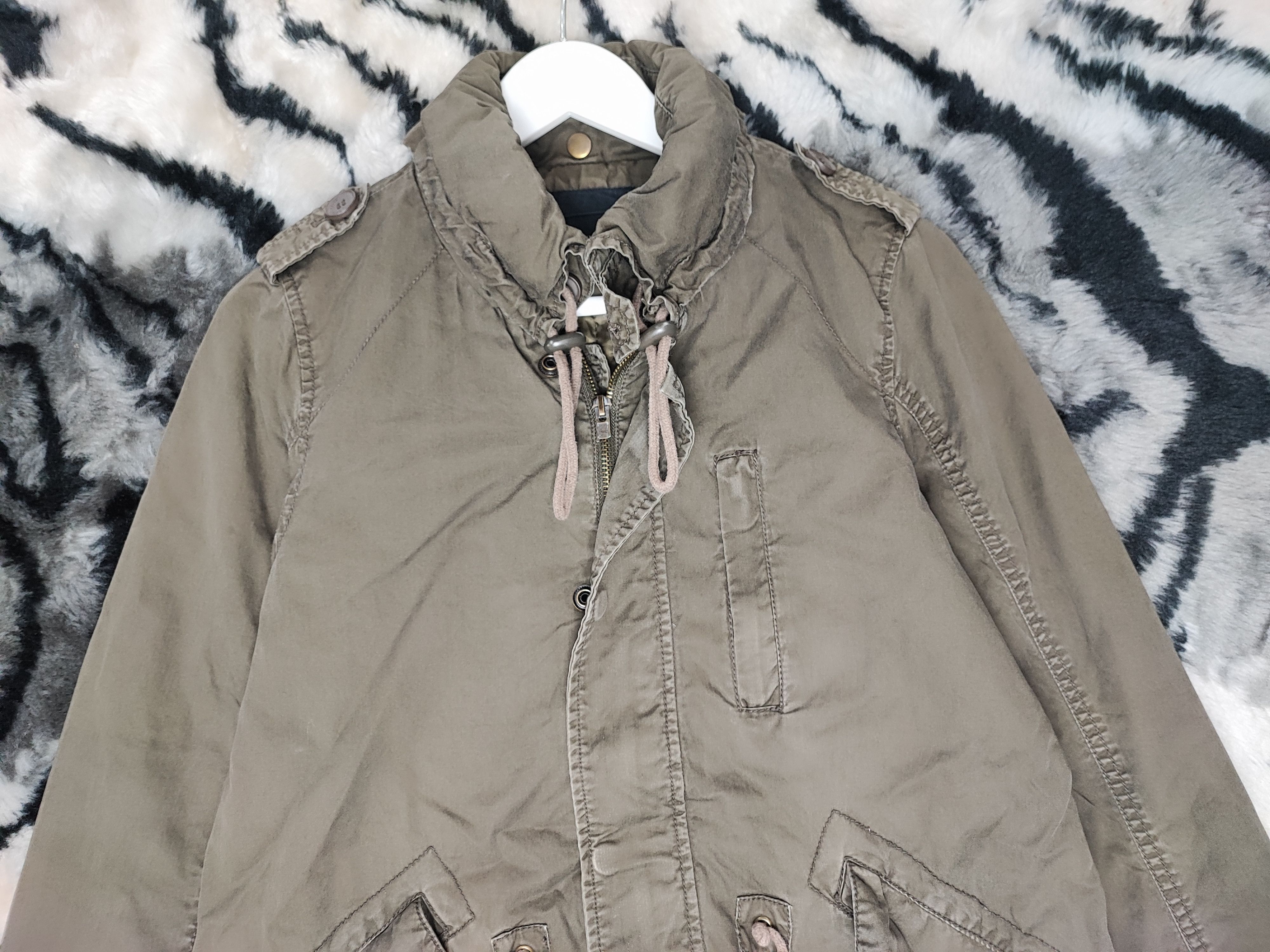 Alpha Industries Army Ugiz Parka Fishtail Bondage Jacket Hoodie Size US S / EU 44-46 / 1 - 3 Thumbnail