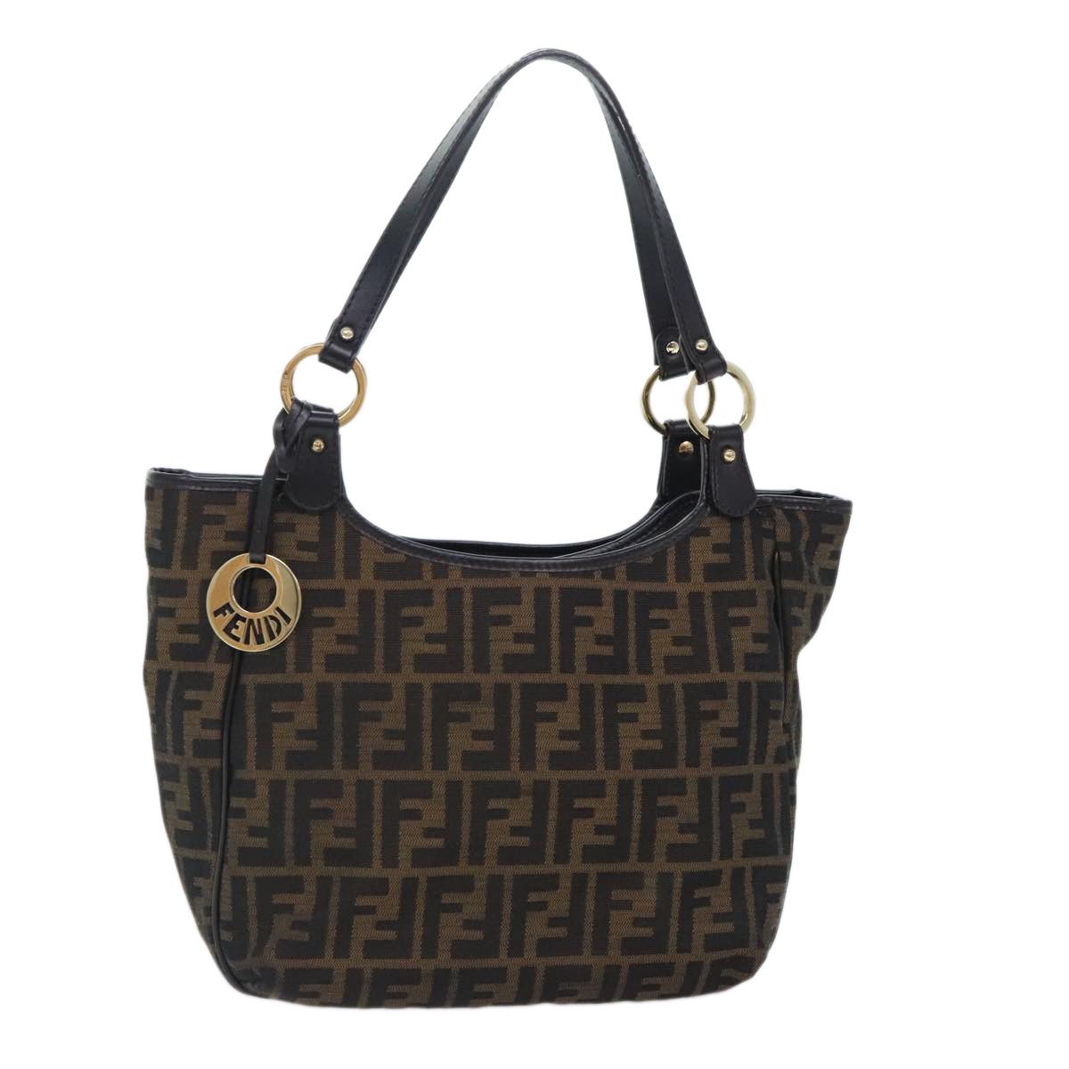 Fendi Brown Canvas Tote Bag (Pre-Owned) Size ONE SIZE - 1 Thumbnail