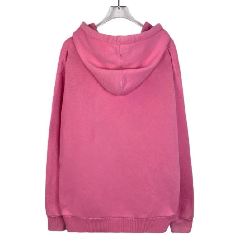 Gucci Gucci GG Apple Print Sequined Hoodie Pink Cotton Long-Sleeve Size S / US 4 / IT 40 - 8 Thumbnail