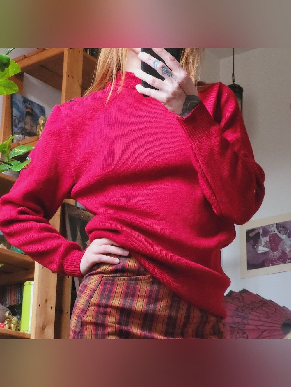 Saint James Saint James Red CANCALE Fisherman Sweater Side Button - Xs Size US XS / EU 42 / 0 - 11 Thumbnail