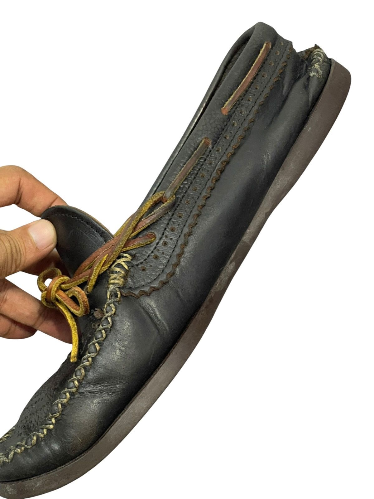 Yuketen Yuketen Canoe Moccasin Loafer Cowhide Handmade USA Size US 9.5 / EU 42-43 - 10 Thumbnail