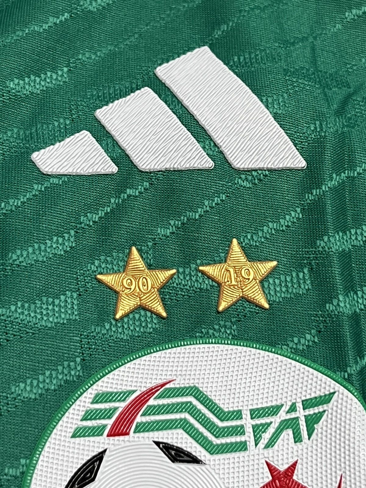 Adidas Algeria National Team 2022 Home Shirt - Player Issue - Size US S / EU 44-46 / 1 - 4 Thumbnail