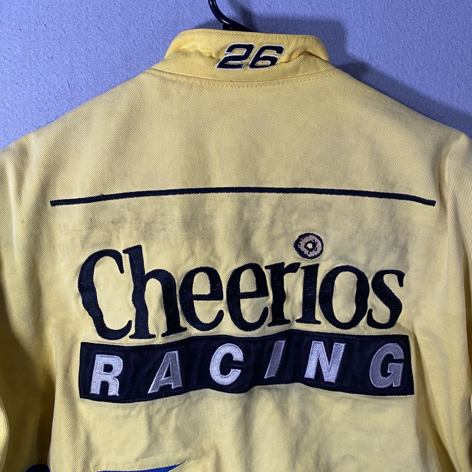 JH Design Vintage Cheerios Racing Johnny Benson Jacket Coat USA Large Size US L / EU 52-54 / 3 - 7 Thumbnail