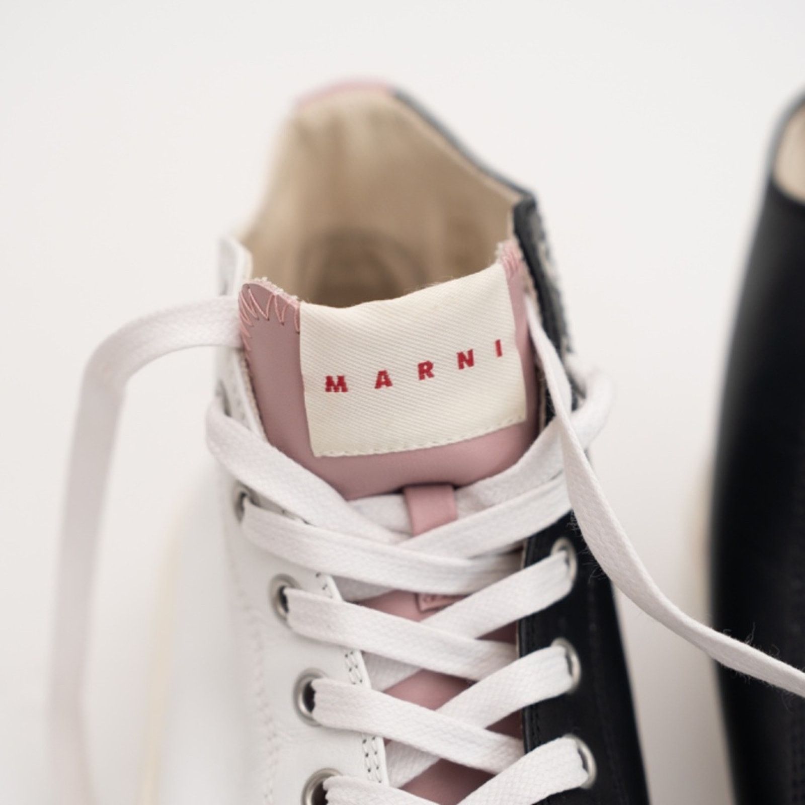 Marni Marni. New! Graffiti Flatform Lace-Up Sneakers. Size US 5 / IT 35 - 11 Thumbnail