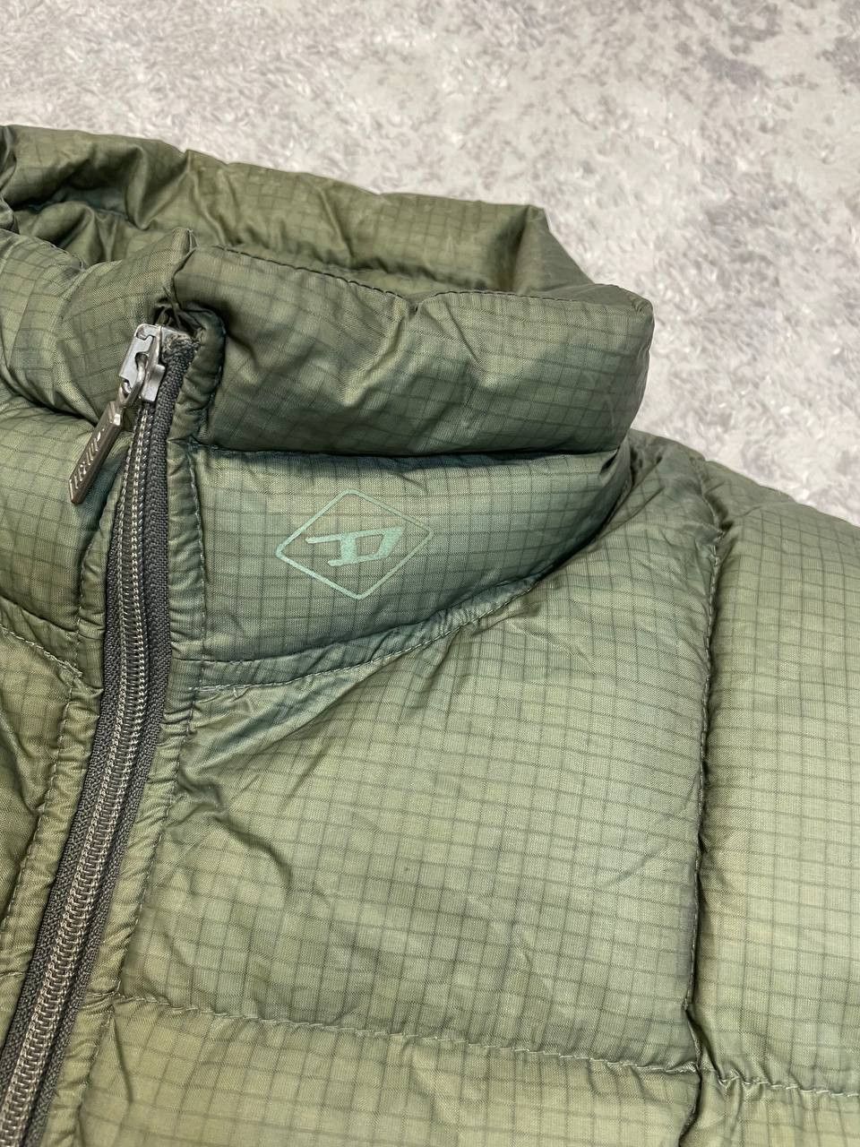 Diesel Vintage Diesel Y2K dark green Down Jacket Size US XL / EU 56 / 4 - 4 Thumbnail
