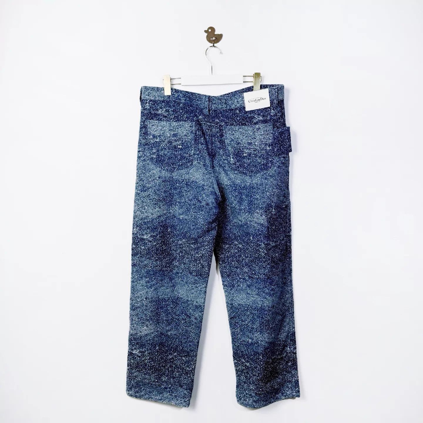 Dior Dior 25 New Jacquard Gradient Logo Blue Jeans Size US 36 / EU 52 - 2 Thumbnail