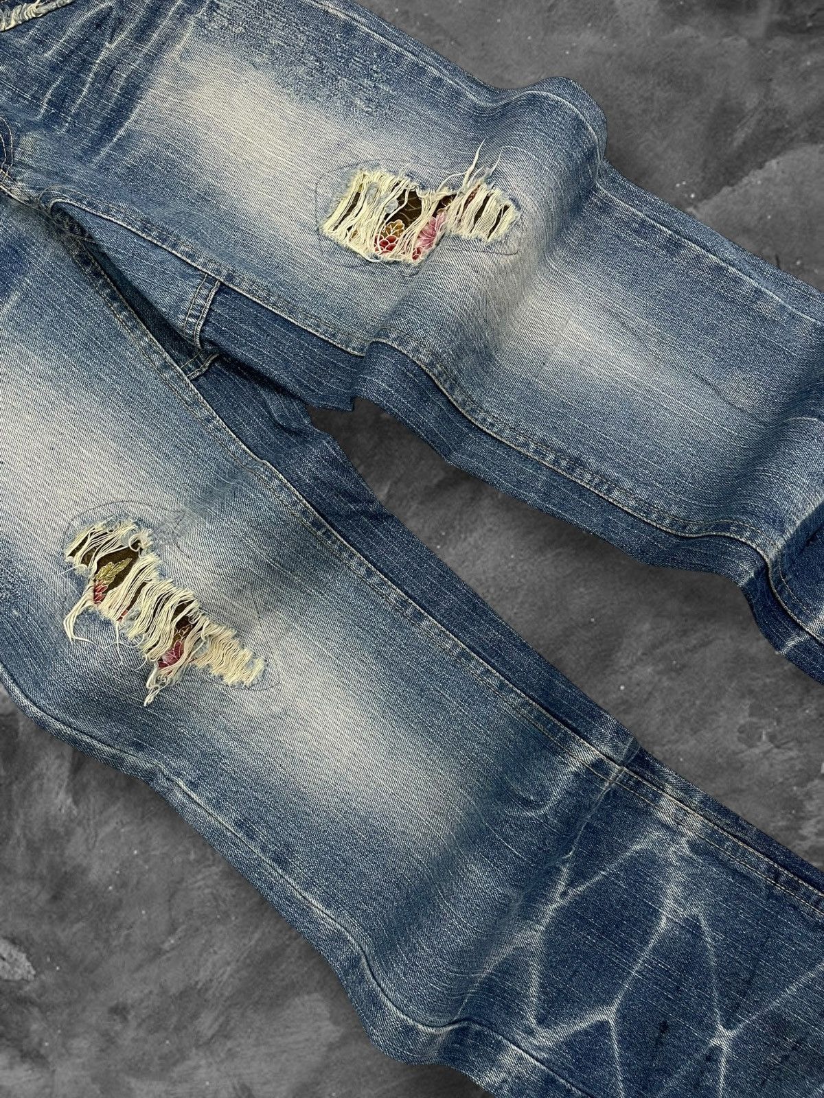Hysteric Glamour Vintage Icon Designer Japan GuruGumu Traditional Denim Style Size US 30 / EU 46 - 8 Thumbnail