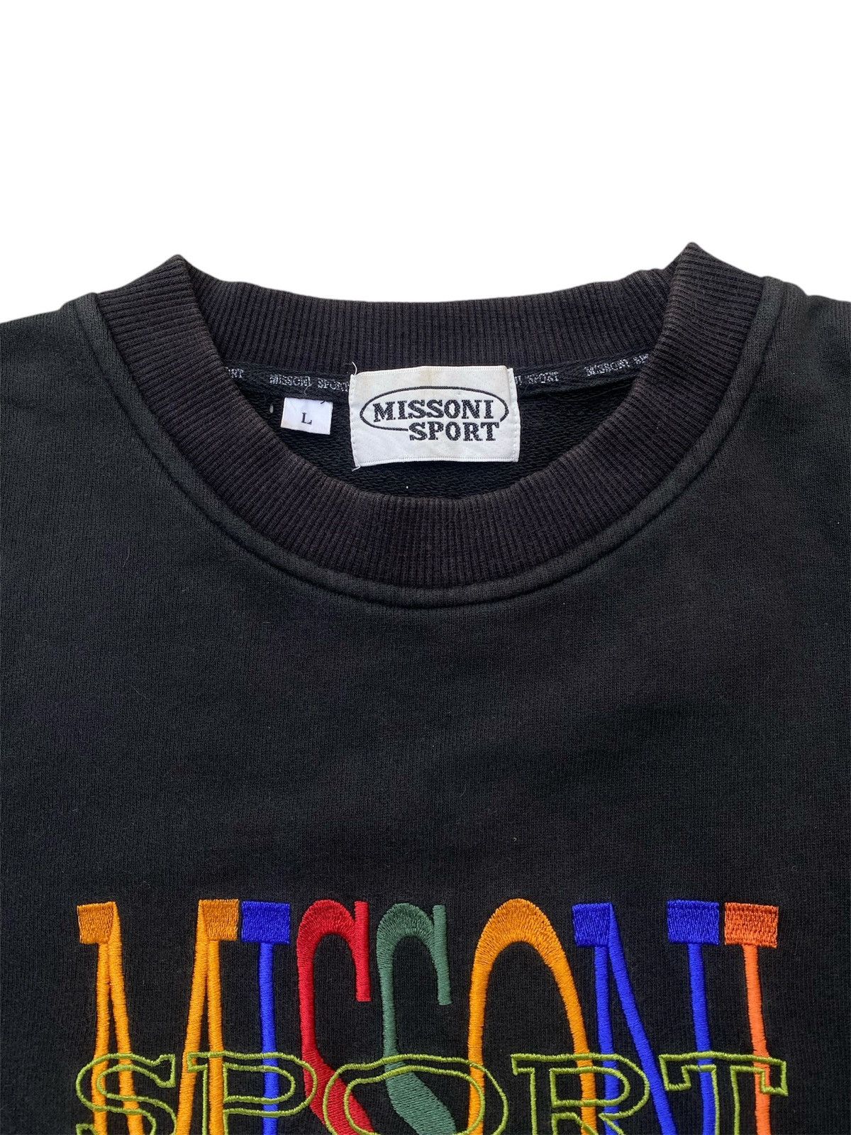 Designer × Missoni Vintage Missoni Sport Sweatshirt Size US L / EU 52-54 / 3 - 6 Thumbnail