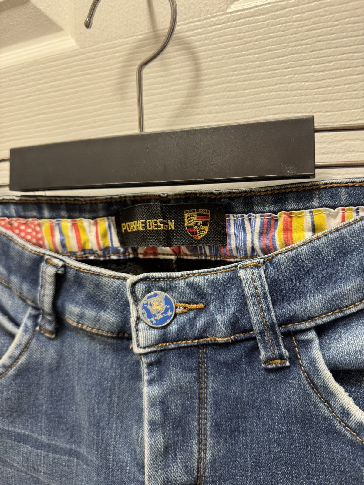 Porsche Design Porsche Design Luxuary Racing Denim Jeans Vintage Size US 30 / EU 46 - 4 Thumbnail