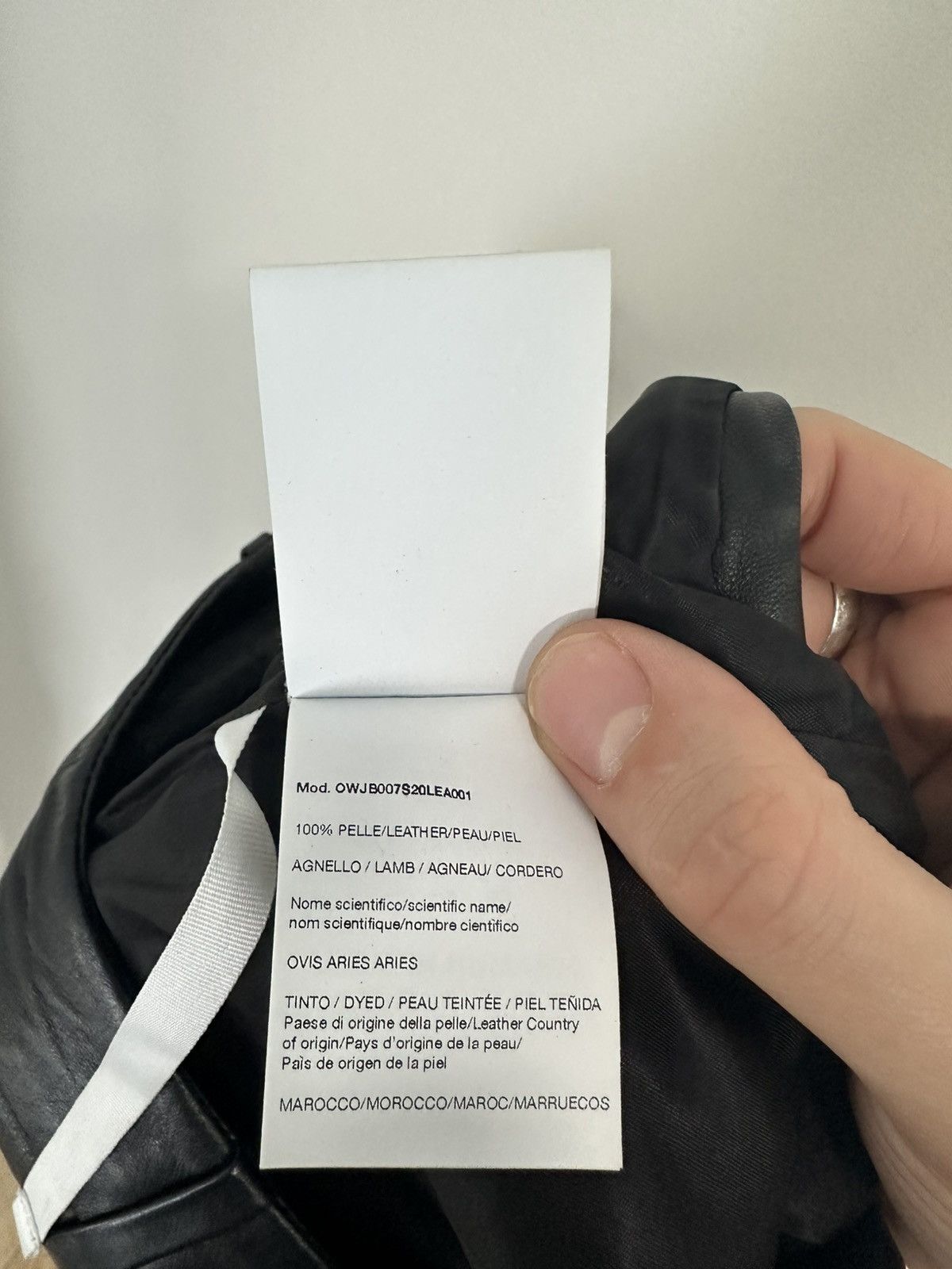 Off-White OFF WHITE LEATHER PANTS Size 25" / US 0 / IT 36 - 16 Thumbnail