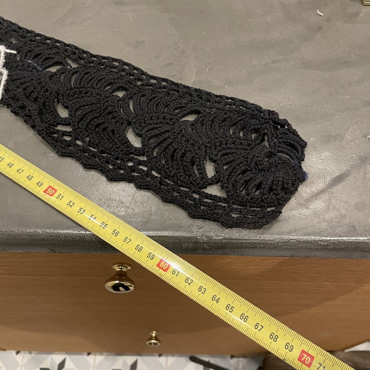 Maison Margiela SS2002 Knitted Cotton Lace Collar Size ONE SIZE - 6 Thumbnail