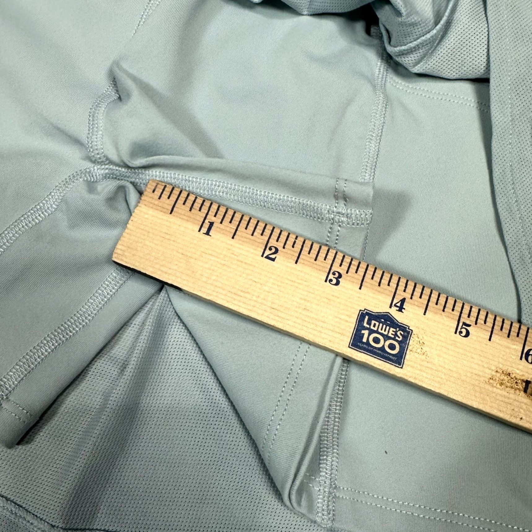 Vintage VINTAGE Alphalete Blue Skirt Skort Flare Athletic Nylon Pull On XS NWT Womens Skirt Short Activewear Size 26" / US 2 / IT 38 - 5 Thumbnail