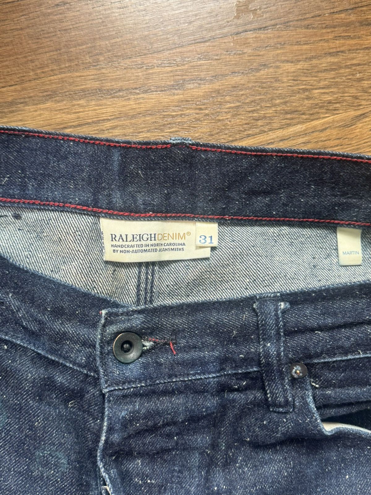 Raleigh Denim Raleigh Denim Banana Fiber Selvedge Size US 31 - 4 Thumbnail