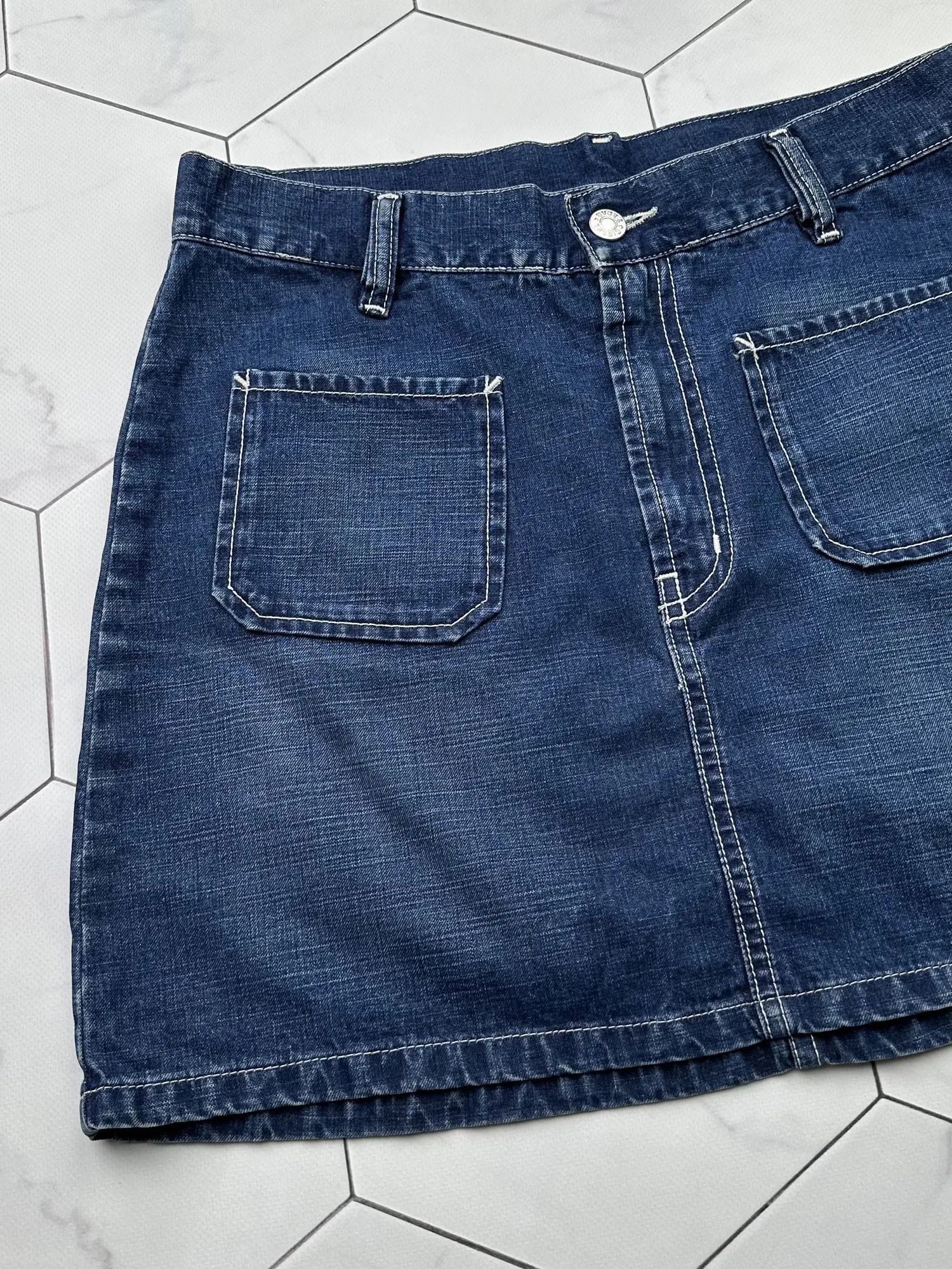 Diesel Diesel Vintage Flare Mini Skirt (B252) Size 27" / US 4 / IT 40 - 2 Thumbnail