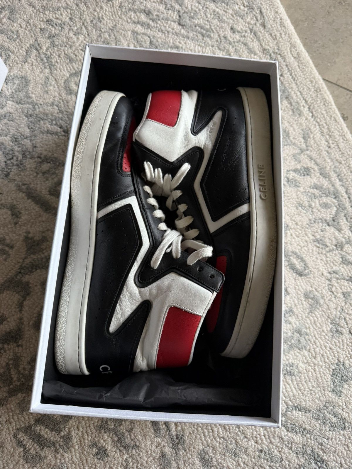Celine SS21 Celine The Dancing Kid ct-01 z sneakers 44 Hedi Slimane Size US 11 / EU 44 - 2 Thumbnail