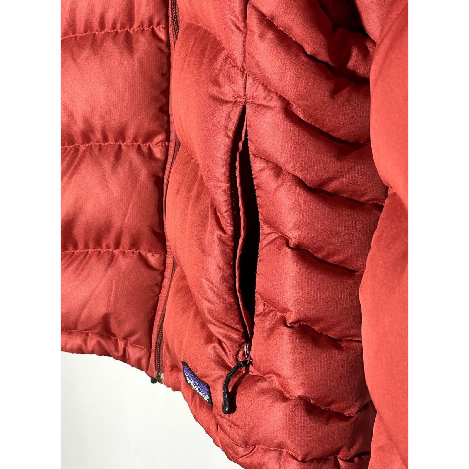 Patagonia Patagonia Jacket Puffer Women M Orange Down Zip 1/2 1/4 Full Zip Lightweight Pockets Logo Regular Size: M Womens Fall Winter Size M / US 6-8 / IT 42-44 - 5 Thumbnail