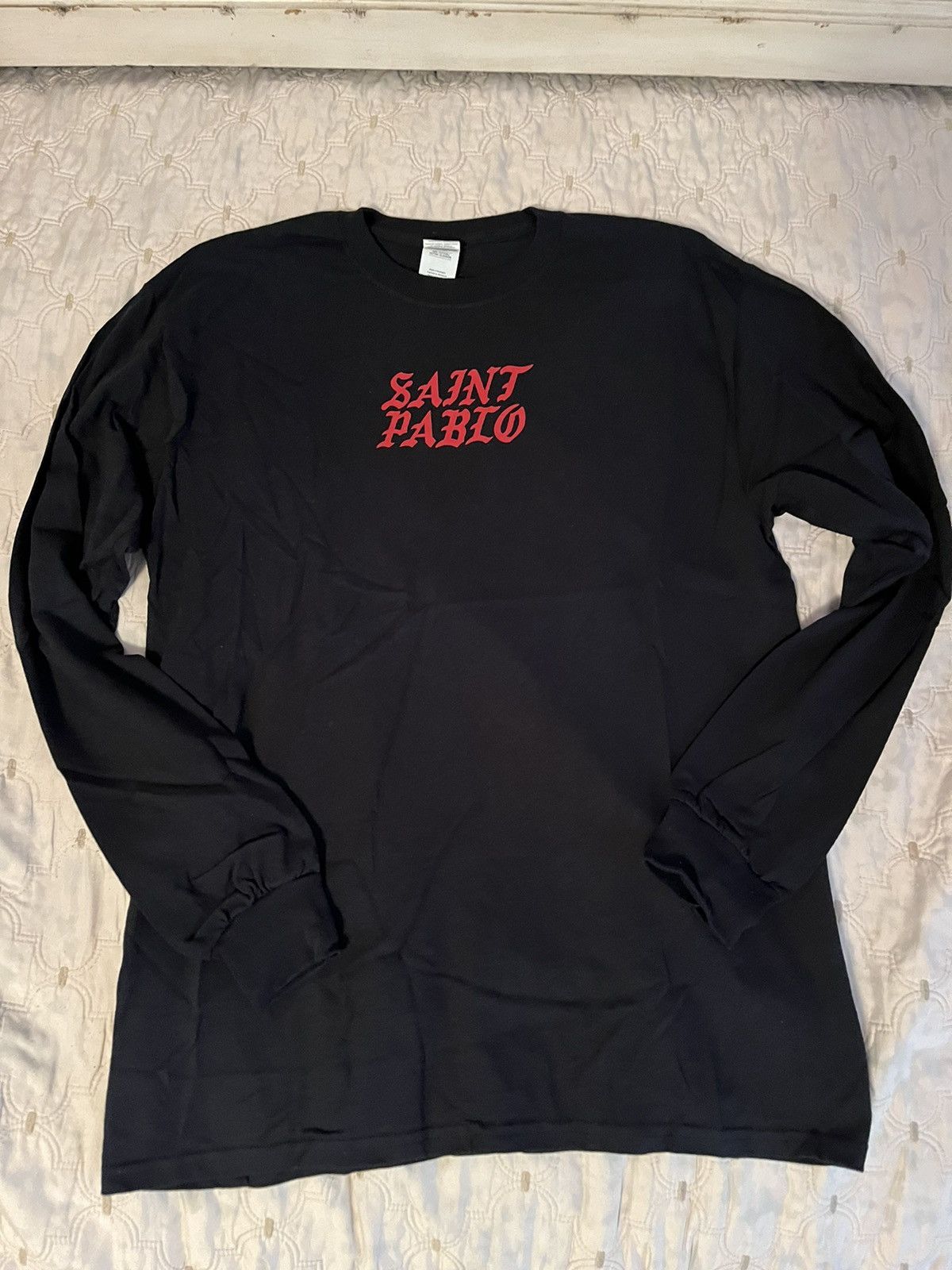 Kanye West Kanye West Kim Kardashian Saint Pablo Tour T Shirt Grailed(02)