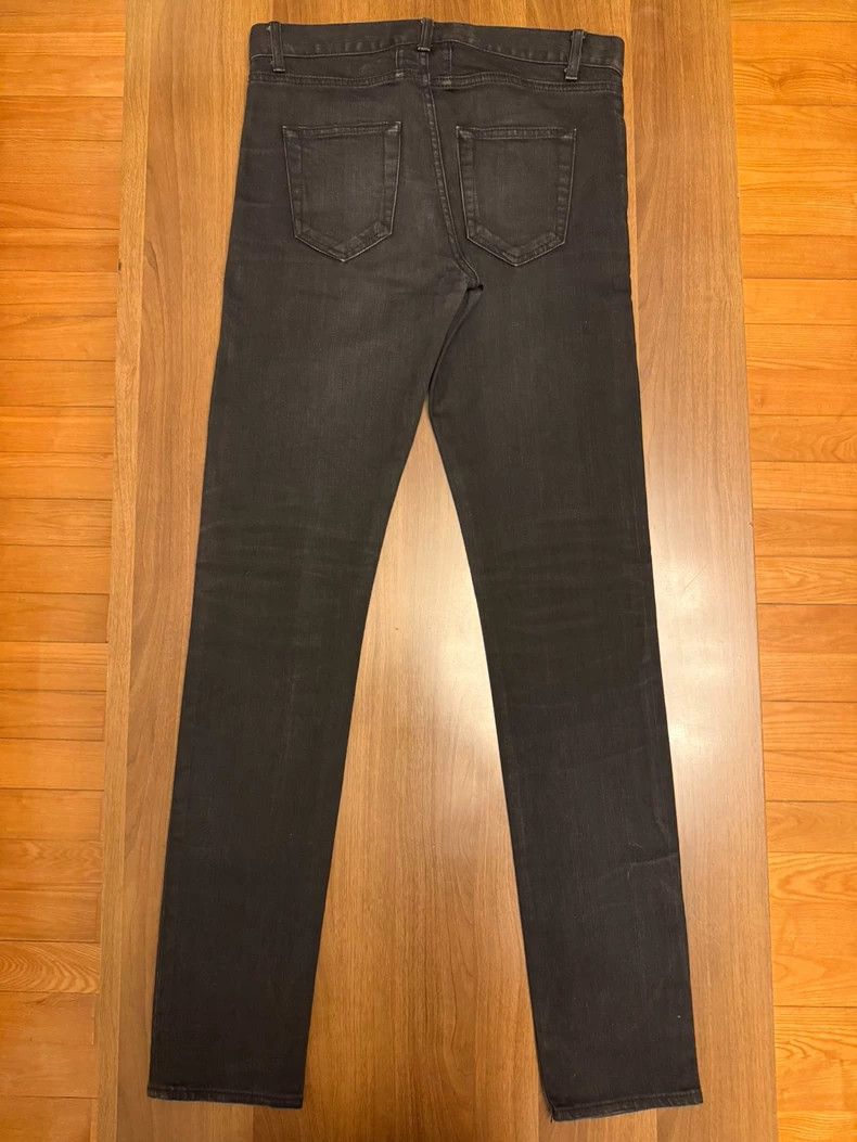 Saint Laurent Paris Saint Laurent Paris 15fw Runway Black D02 Basic Jeans Size US 30 / EU 46 - 4 Thumbnail