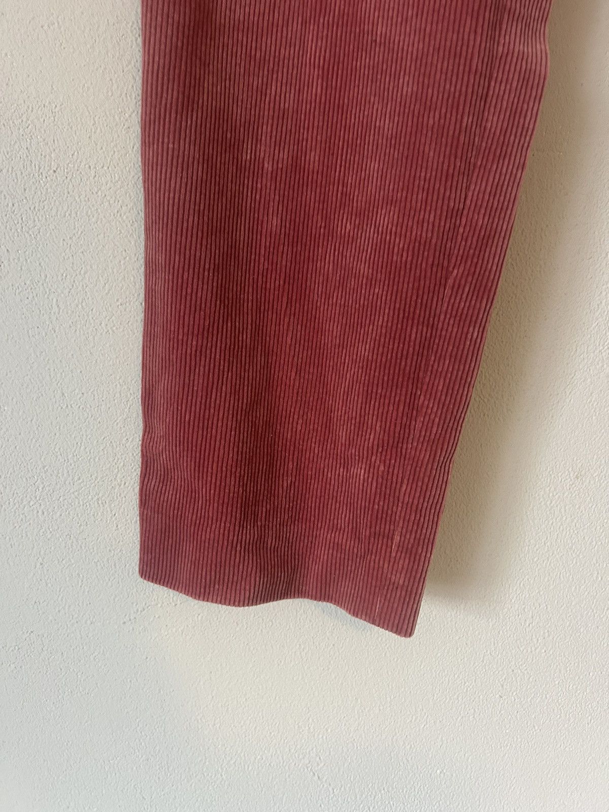 Tom Ford Tom Ford Dark Pink Corduroy Pants - Size 52 Size US 36 / EU 52 - 7 Thumbnail