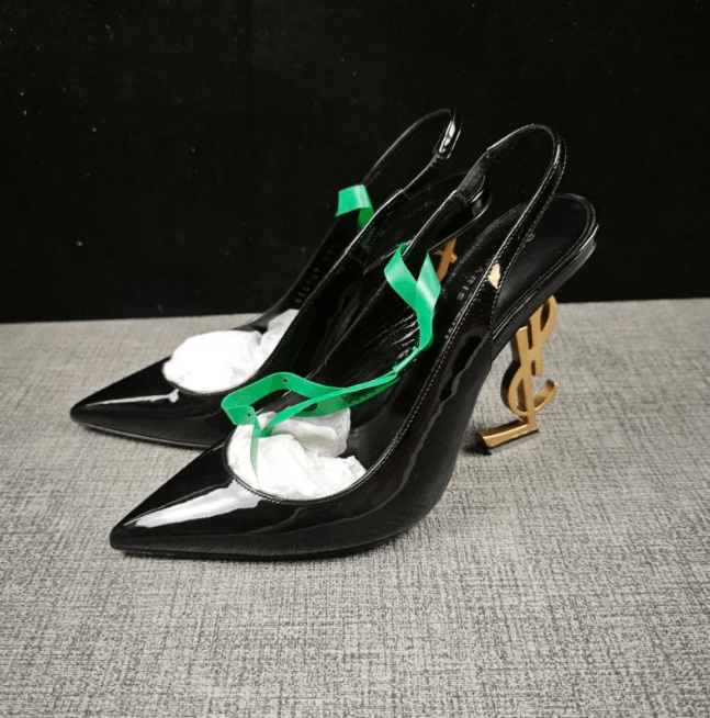 Saint Laurent Paris YSL Stiletto Heels Size US 5.5 / IT 35.5 - 1 Thumbnail