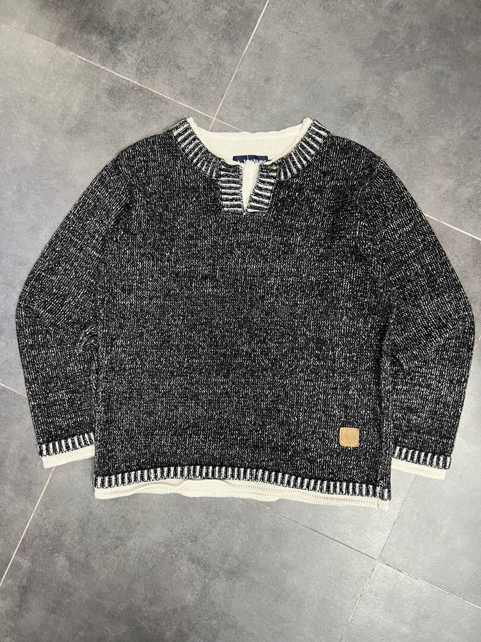 Giorgio Armani Giorgio Armani Jeans 2 layred Sweater Size US L / EU 52-54 / 3 - 1 Thumbnail