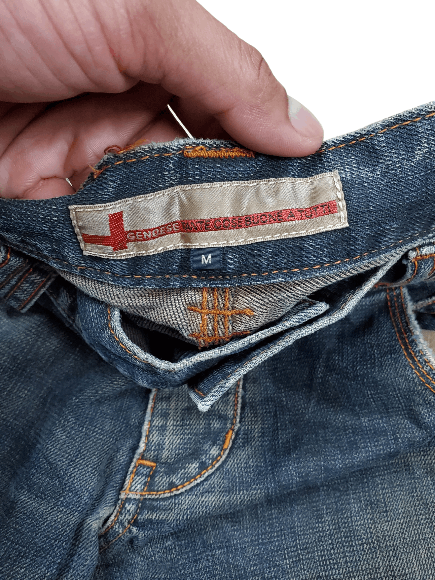 Japanese Brand × Vintage 🔥Vintage Denim Genoese Japan Brand 🔥 Size US 33 - 3 Thumbnail