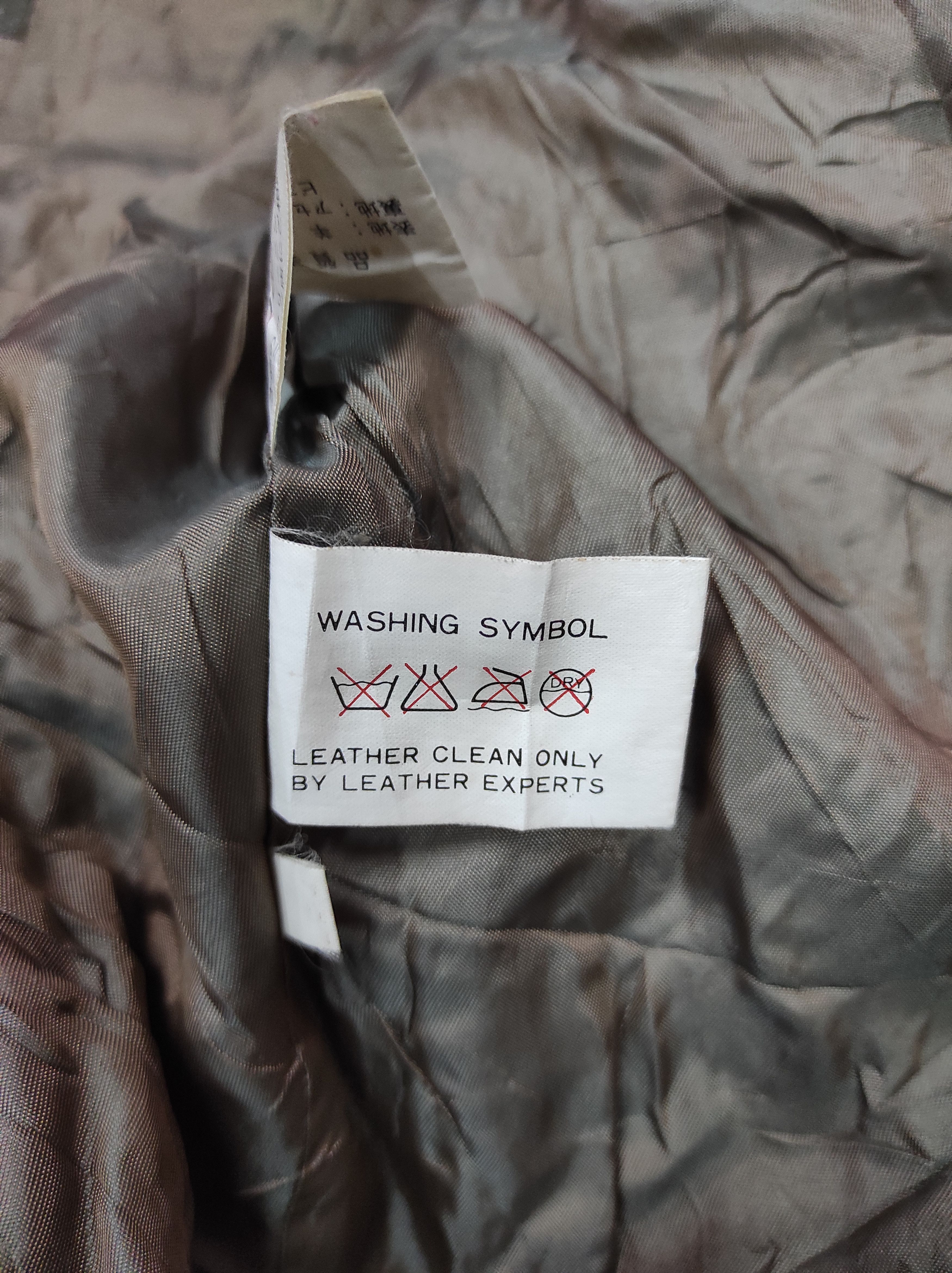 Genuine Leather ASL ALL STATELAND POUR HOMME LEATHER BOMBER JACKET Size US M / EU 48-50 / 2 - 11 Thumbnail