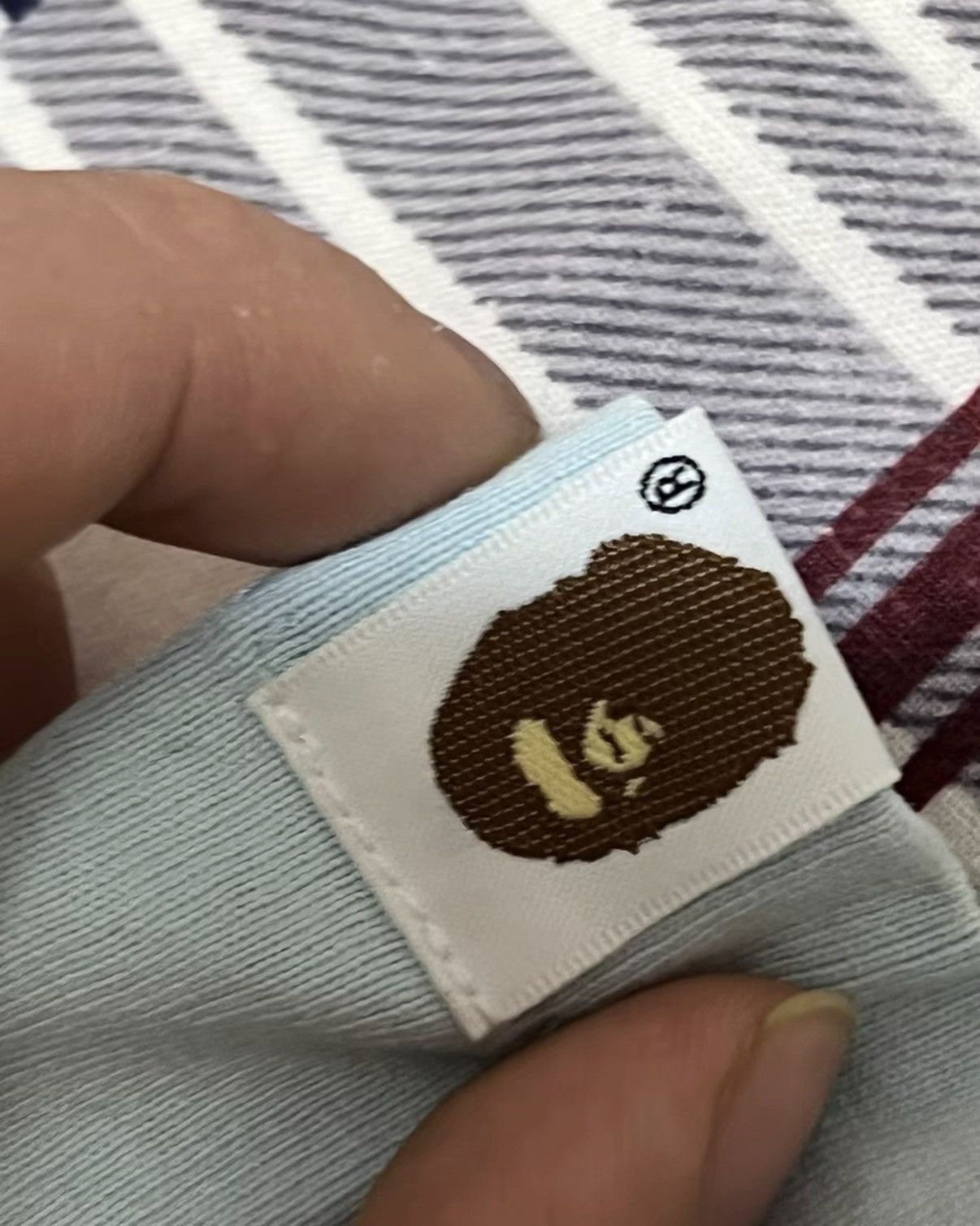 Bape BAPE OG Nigo era sky blue short-sleeve tee Size US L / EU 52-54 / 3 - 8 Thumbnail