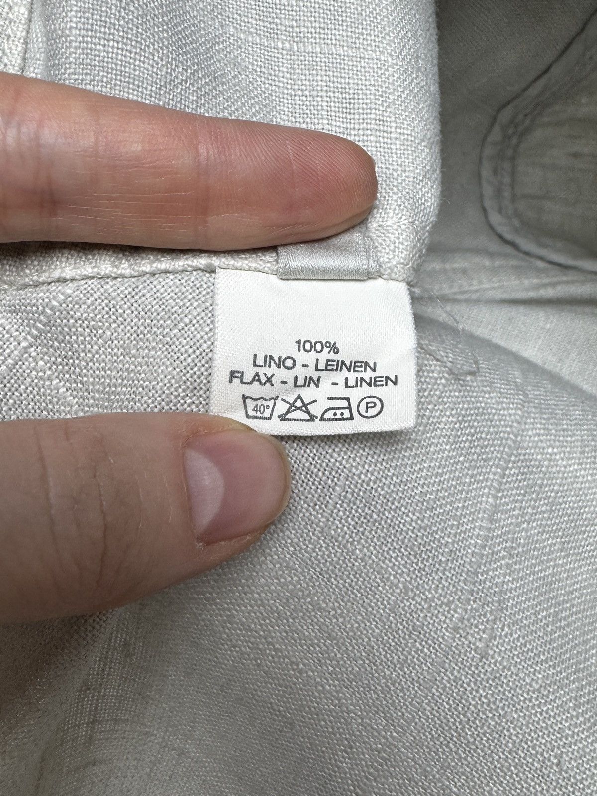 120% Lino 120% Lino White pure linen Blazer 4 pockets jacket size XXL Size US XXL / EU 58 / 5 - 13 Thumbnail