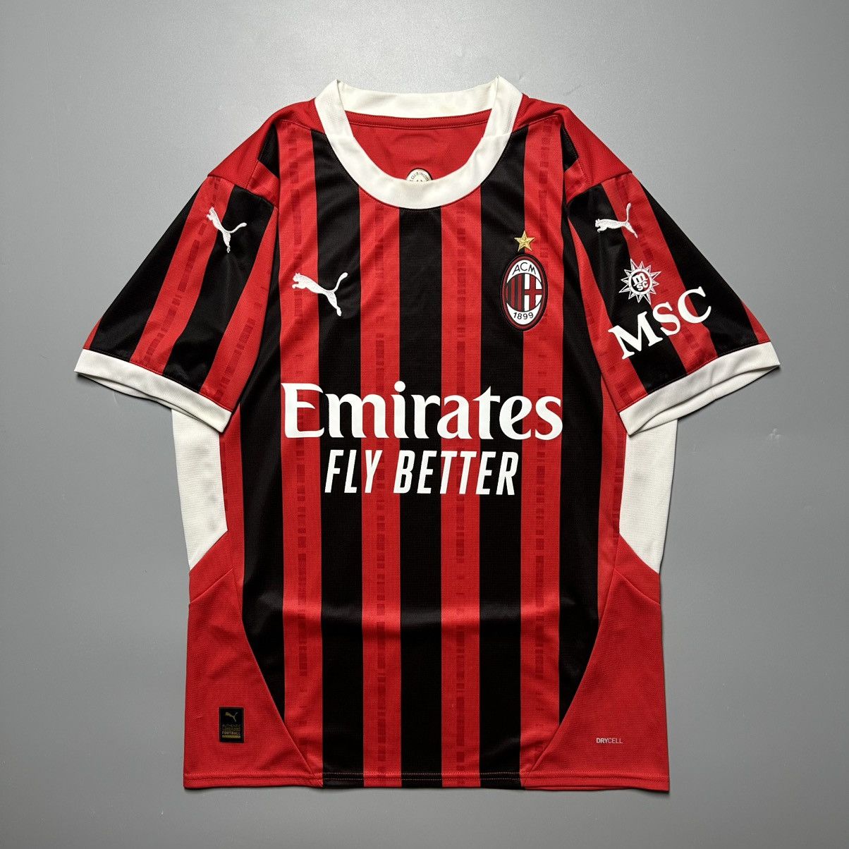 Puma AC MILAN PUMA 2024/2025 FOOTBALL HOME JERSEY #10 PULISIC Size US M / EU 48-50 / 2 - 2 Thumbnail