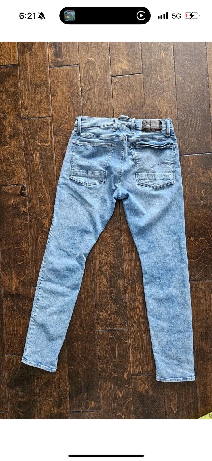 G-Star Mens G Star Raw Jeans 32 X 32 Lancet Skinny Denim Pre-owned Size US 32 / EU 48 - 10 Thumbnail