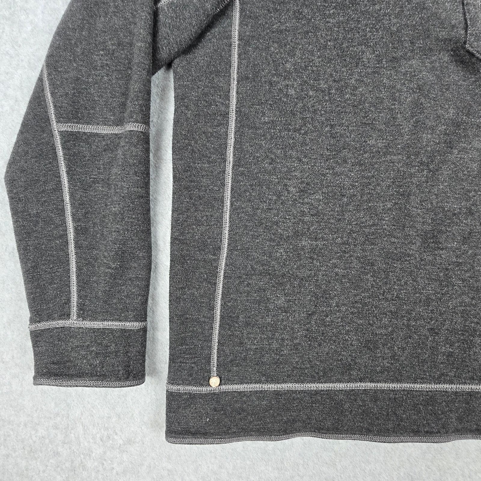 Tommy Bahama Tommy Bahama Lg Reversible 1/4 Zip Pullover Sweatshirt Gray Size US L / EU 52-54 / 3 - 8 Thumbnail