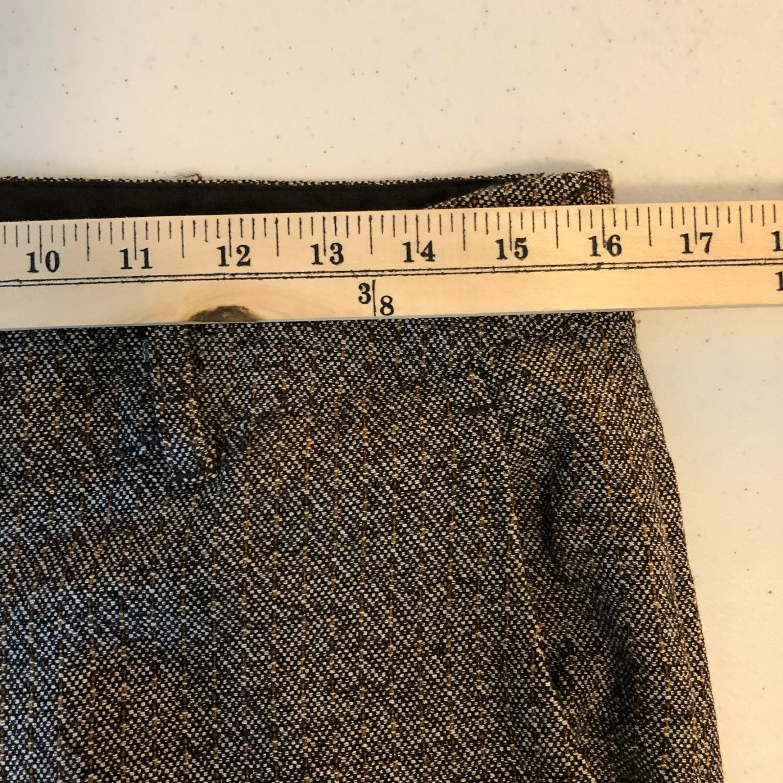 Soft Surroundings Soft Surroundings Womens Dress Pants Tweed Pockets Wide Leg Size 30" / US 8 / IT 44 - 5 Thumbnail