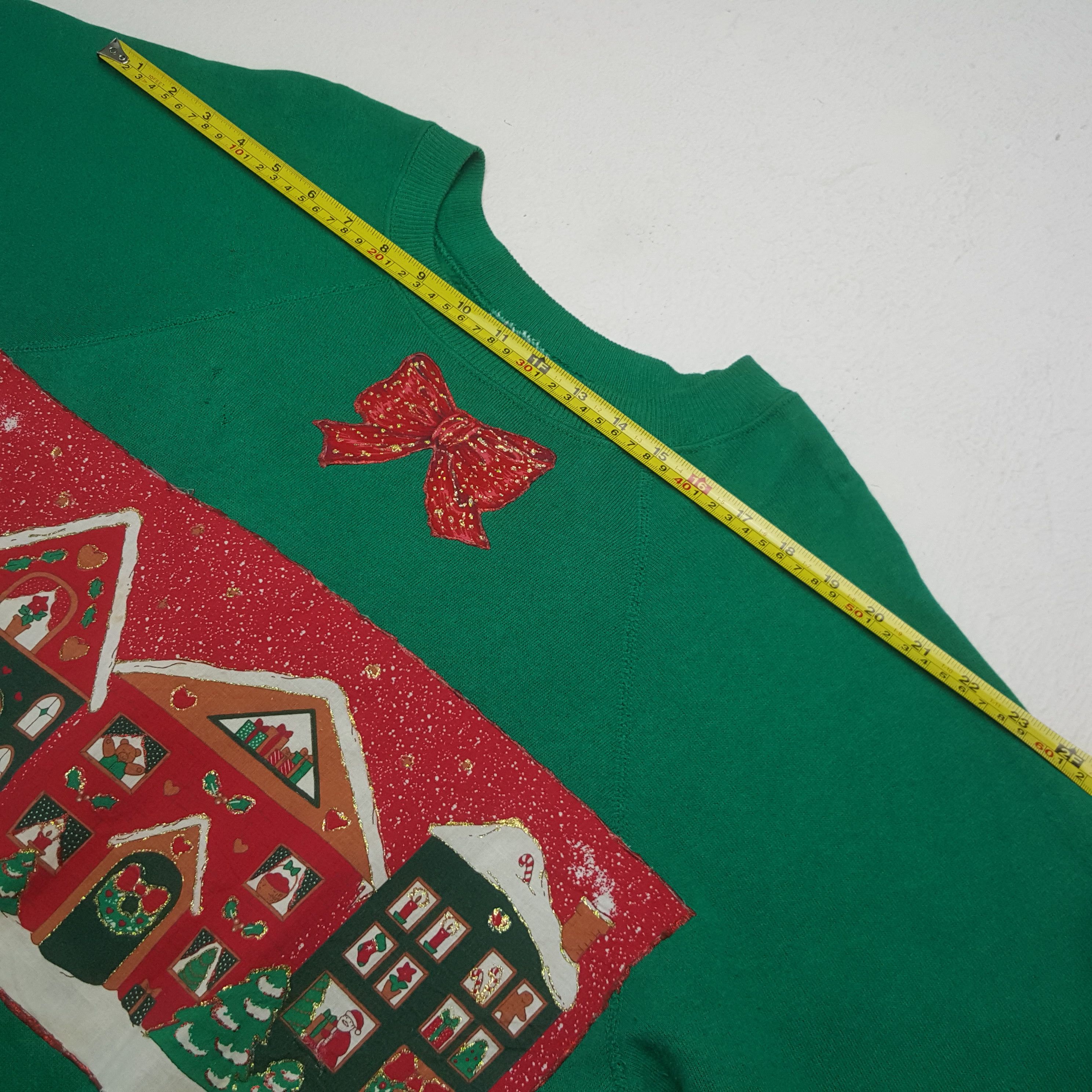 Designer × Vintage Vintage Merry Christmas Sweatshirt Size US L / EU 52-54 / 3 - 6 Thumbnail