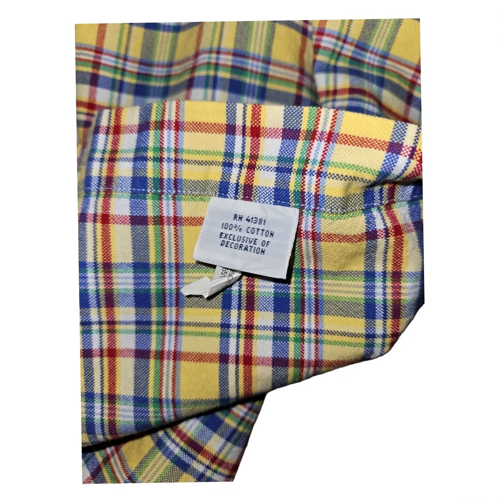 Ralph Lauren VINTAGE Ralph Lauren Button-Down Shirt XL Men's Long Sleeve Tartan Plaid Classic Casual Size US XL / EU 56 / 4 - 7 Thumbnail