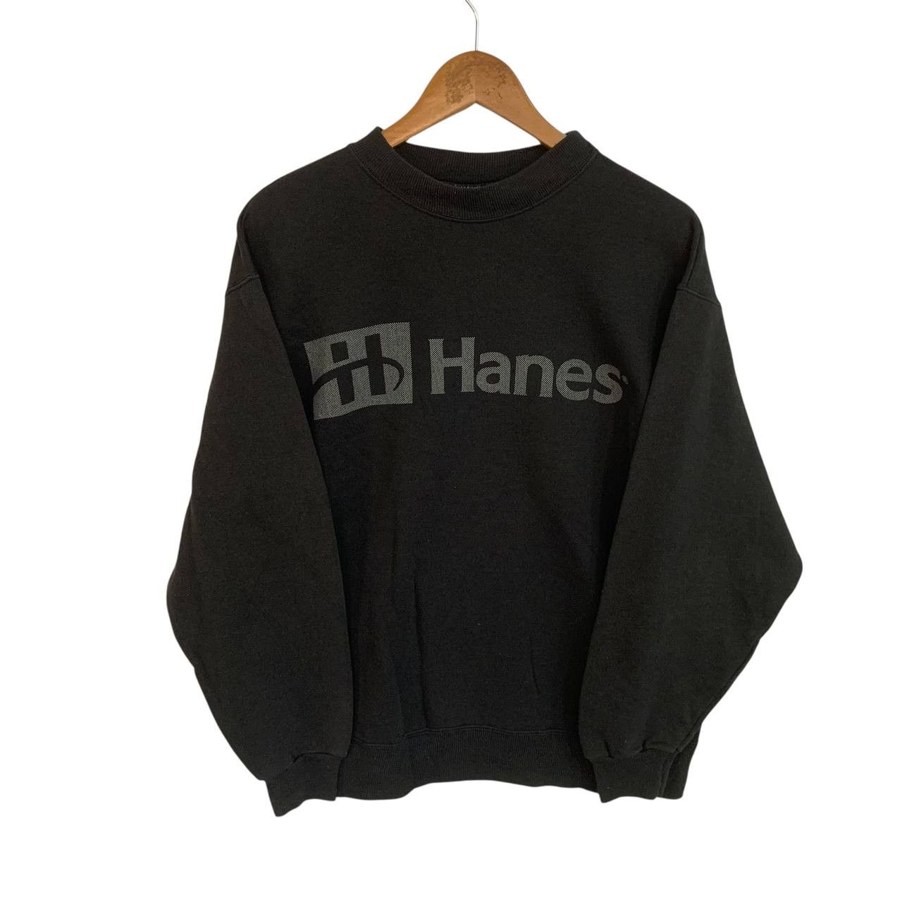 Hanes Vintage Hanes Sweatshirt Spell Out big Logo Small Size US S / EU 44-46 / 1 - 1 Thumbnail