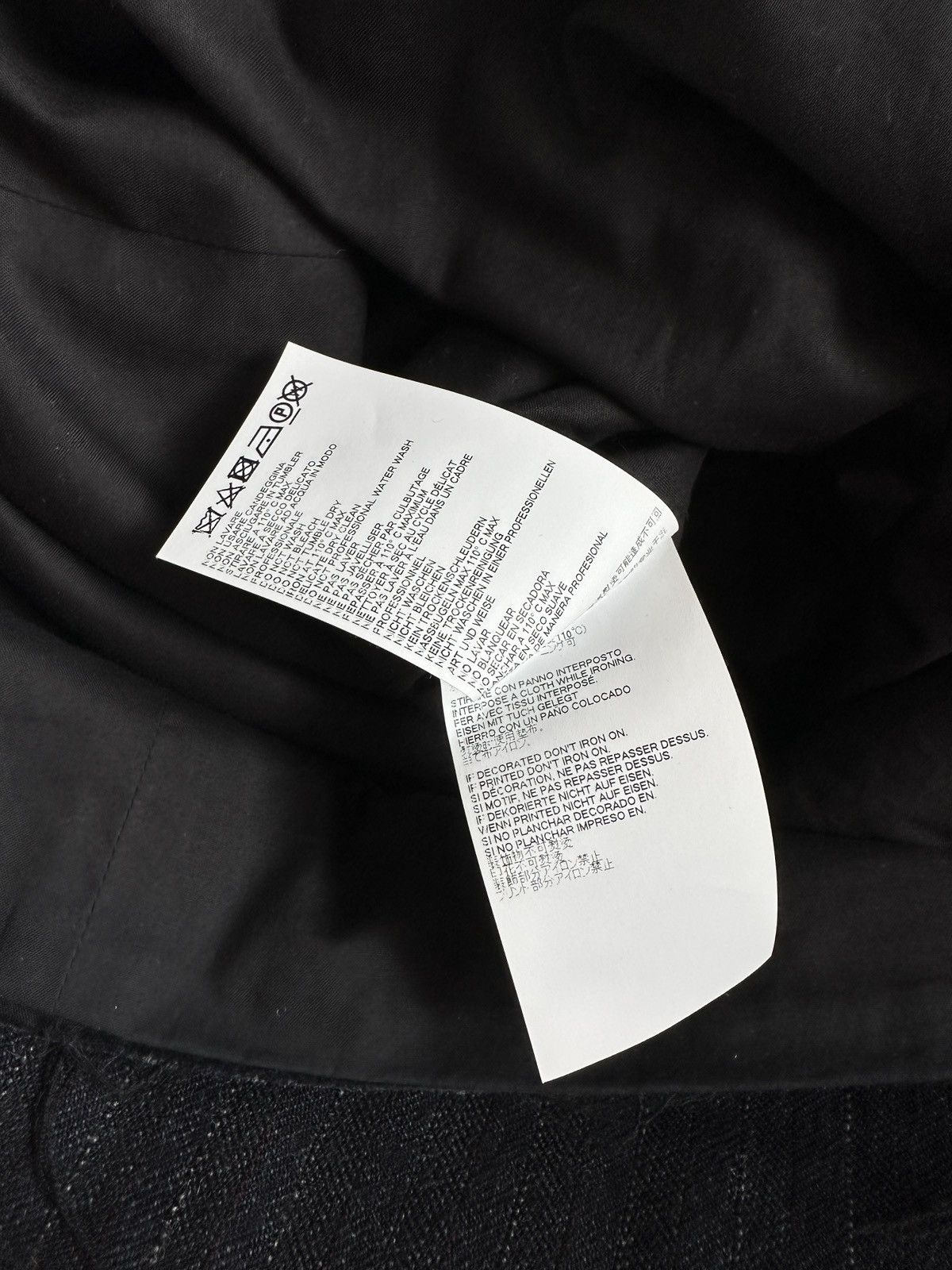 Maison Margiela FW17 Maison Margiela Navy Pinstripe Wool Dress Frayed Detail Size XS / US 0-2 / IT 36-38 - 18 Thumbnail