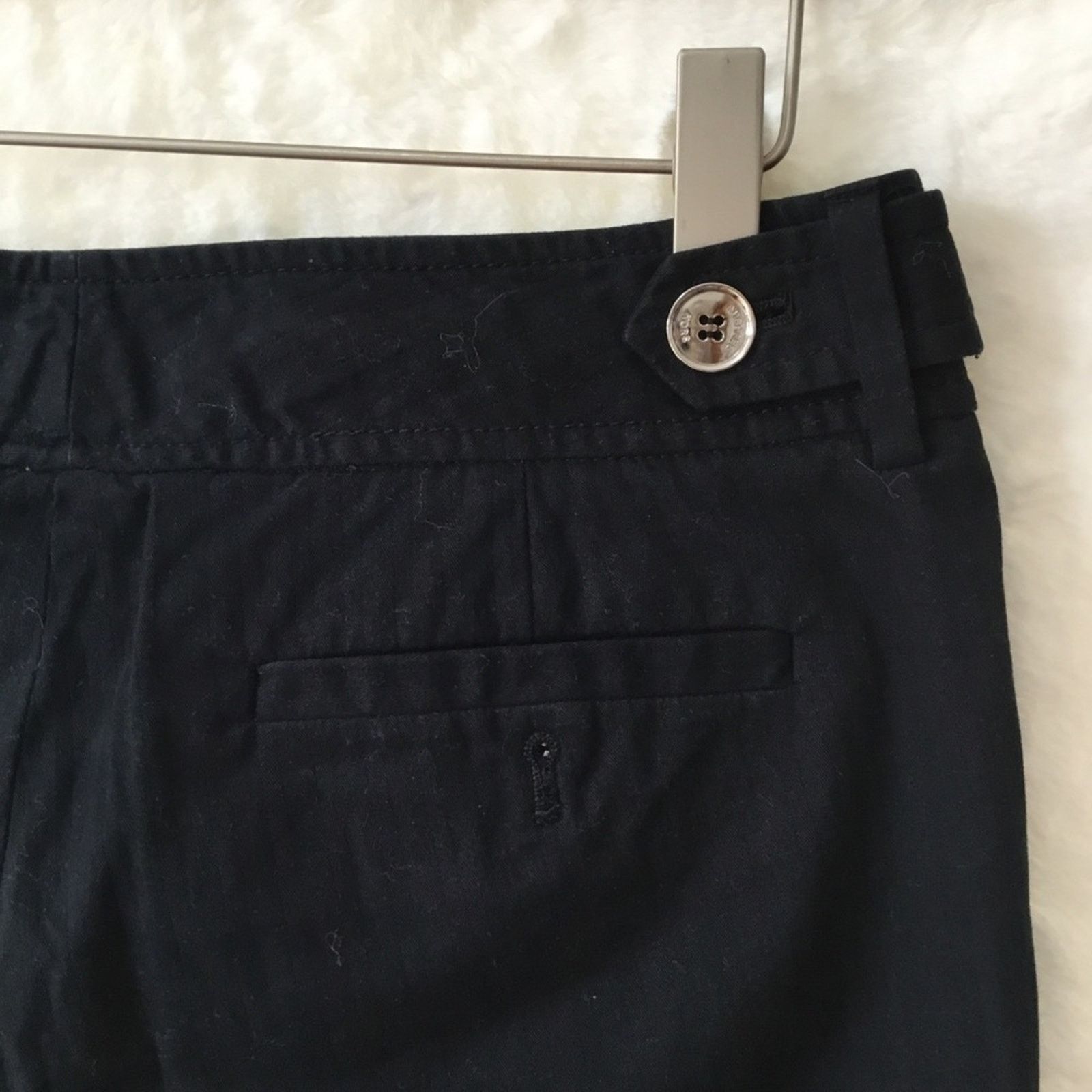 Michael Kors Michael Kors Black Bermuda Shorts Size 27" / US 4 / IT 40 - 10 Thumbnail