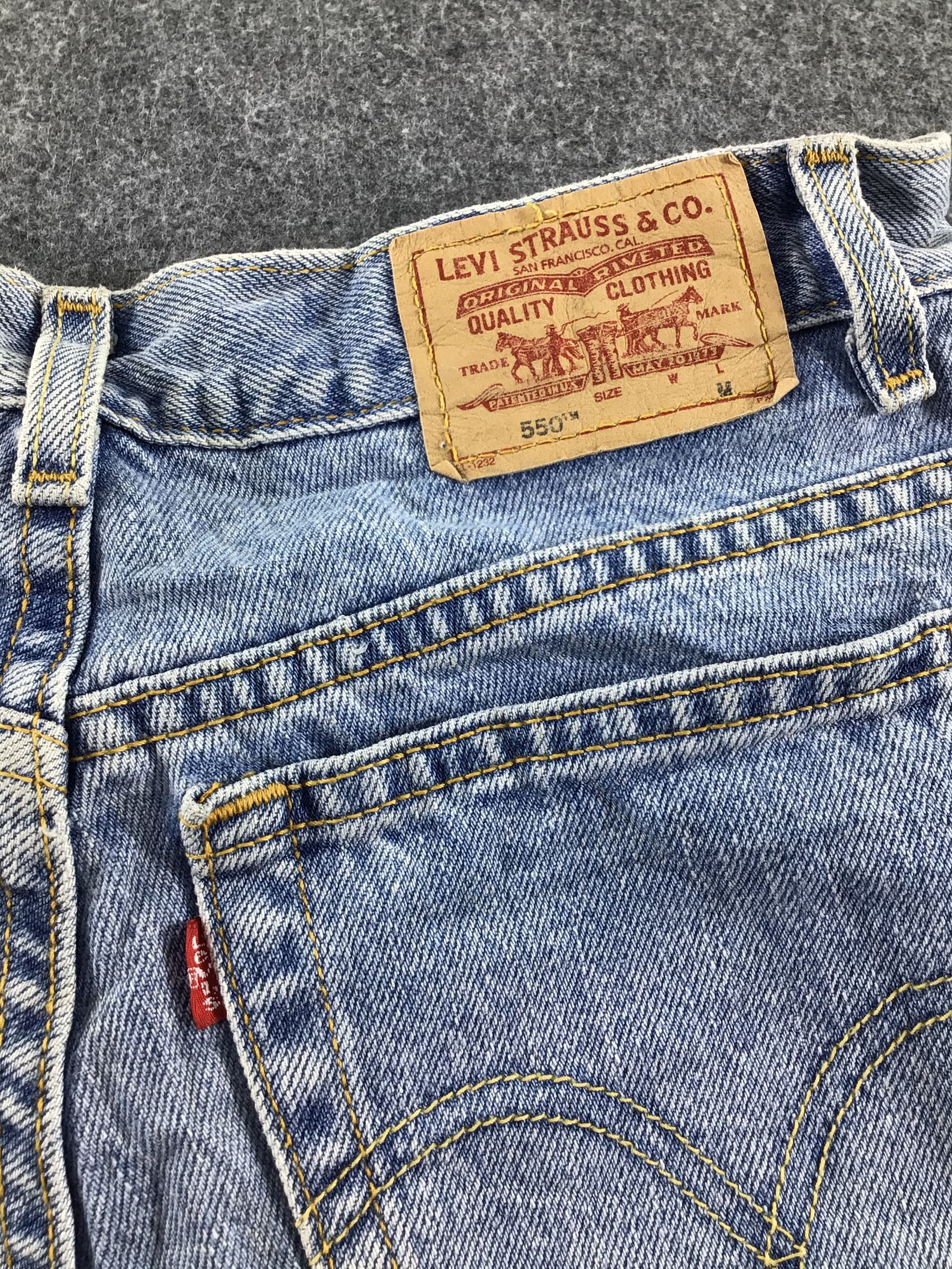 Levi's Vintage Levis 550 Jeans-J634 Size US 30 / EU 46 - 5 Thumbnail