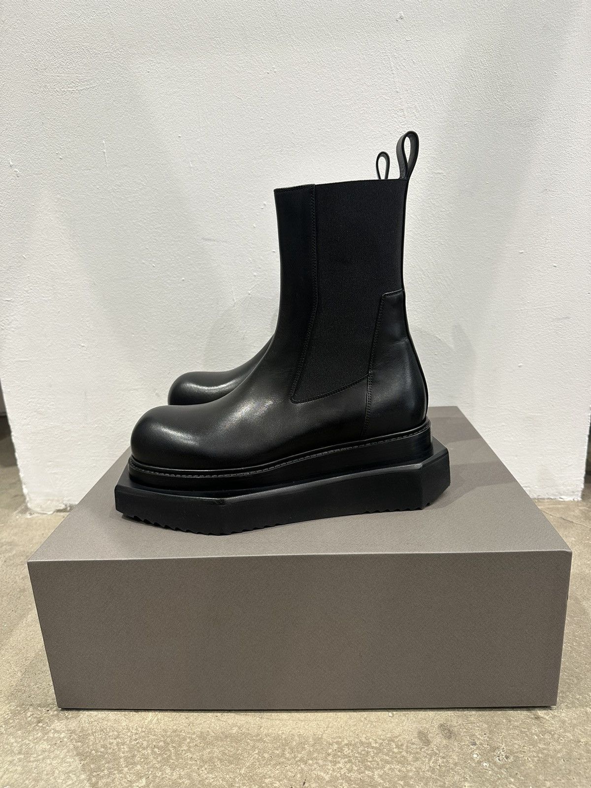Rick Owens RICK OWENS - Beatle Turbo Cyclops Black Size US 9 / EU 42 - 3 Thumbnail