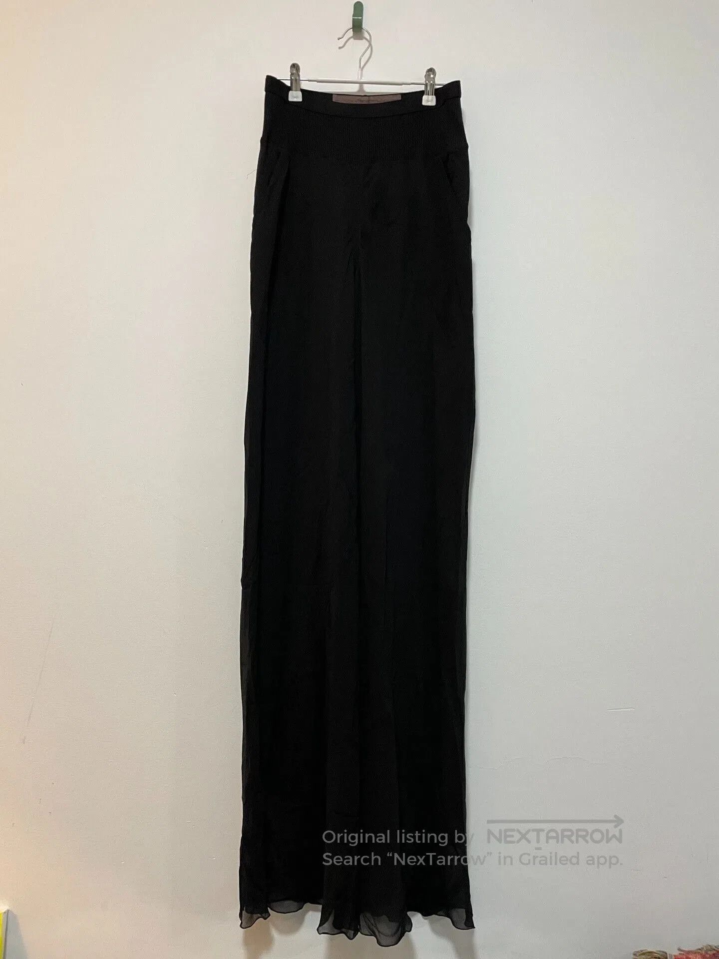 Rick Owens Rick Owens Sheer Long Pants Size 42. Size 41" - 1 Thumbnail